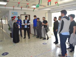 GR-12-Boys giving donation at Sharjah City for HumanitarianServices